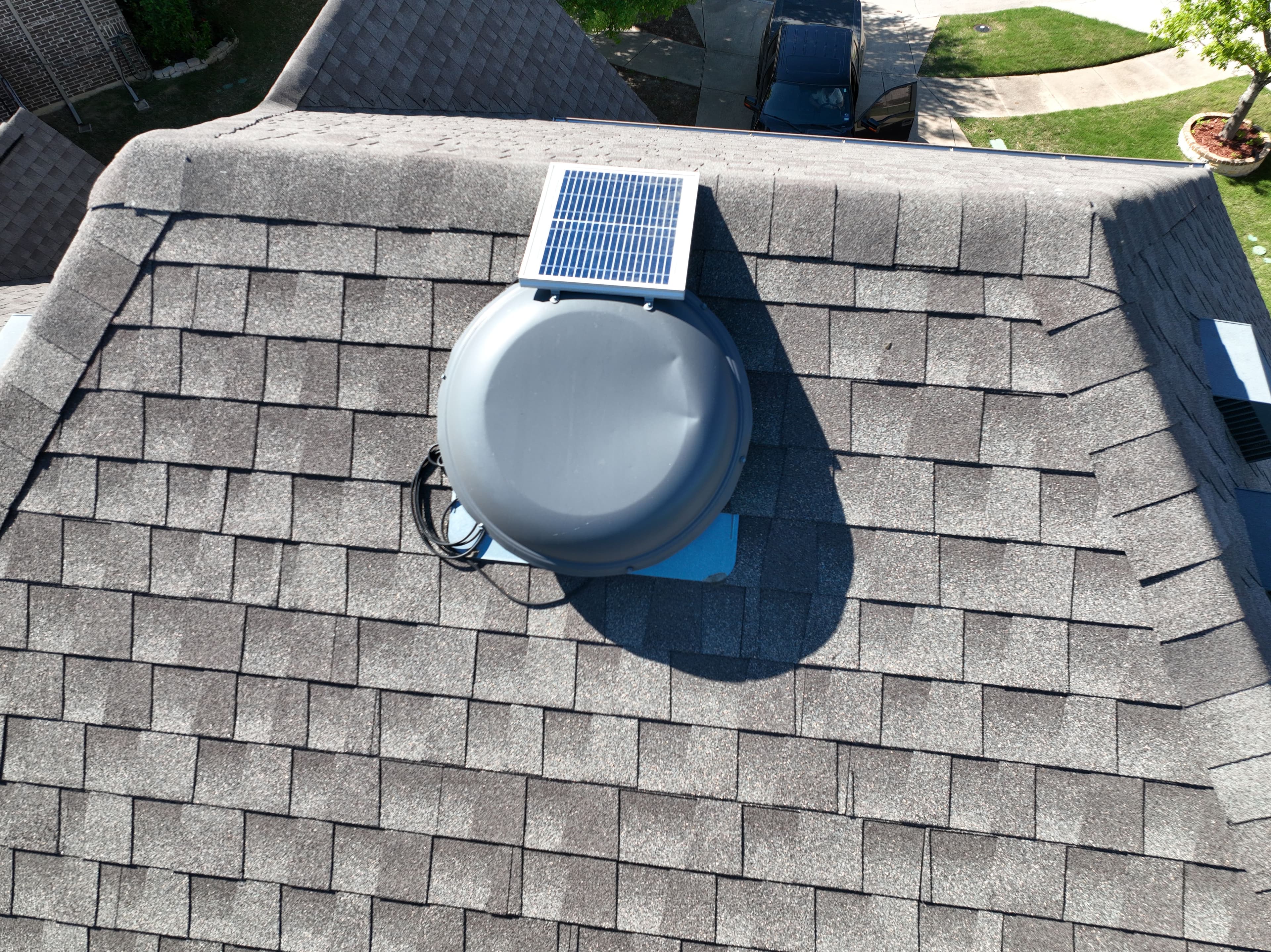 Project Solar Attic Fan Installation Keeping Frisco Homes Cool and Efficient image