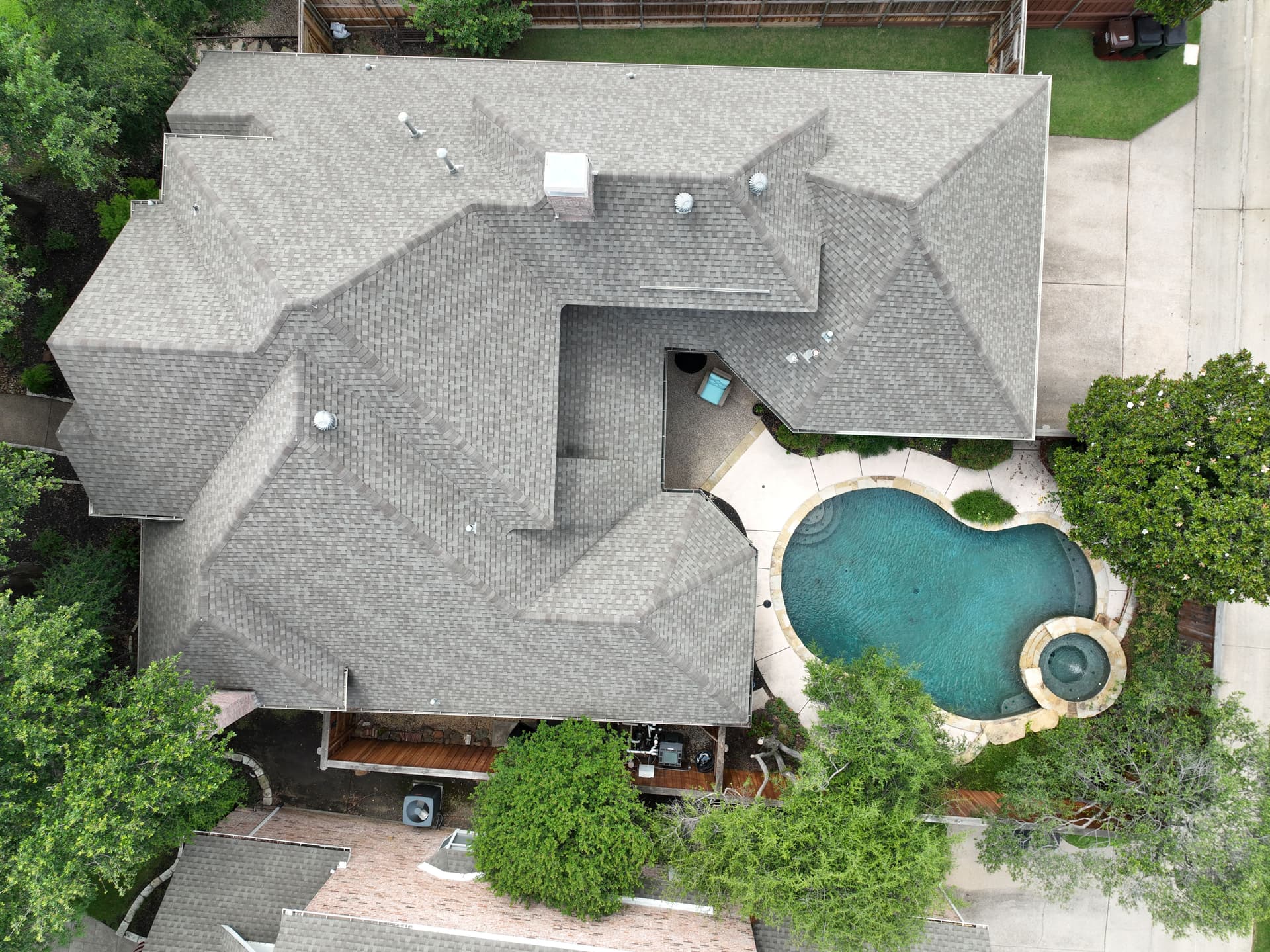 Gallery photos for Full Roof Replacement Coming to West Plano Home: Image #3