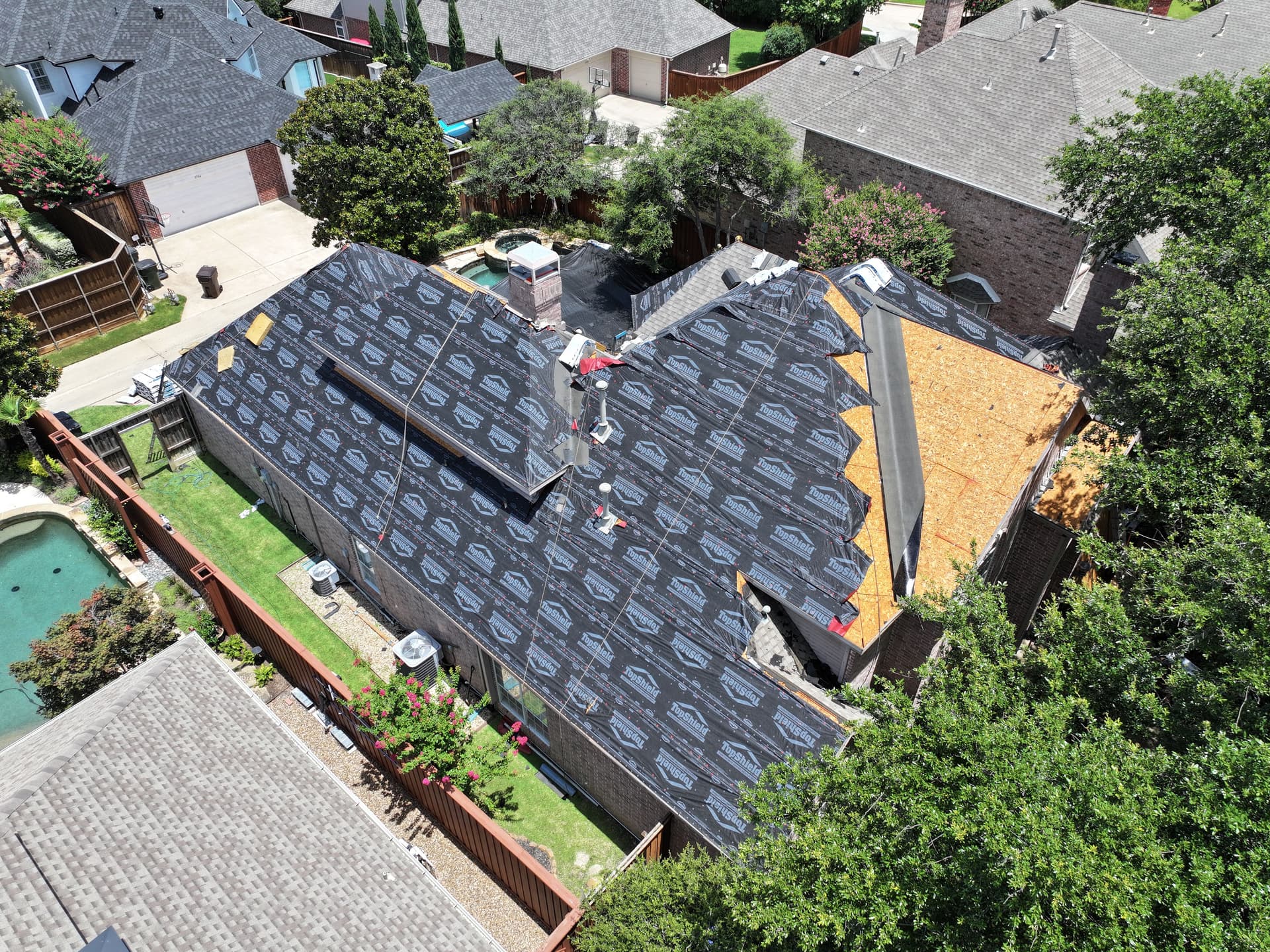 Gallery photos for Full Tear-Off Roof Replacement Done Right in Frisco TX: Image #1