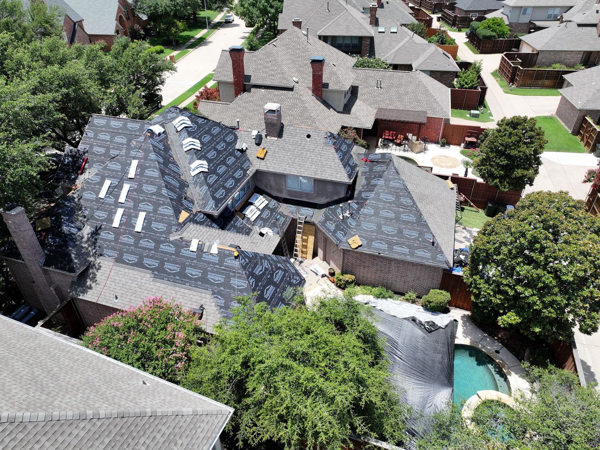 Gallery photos for Full Tear-Off Roof Replacement Done Right in Frisco TX: Image #3