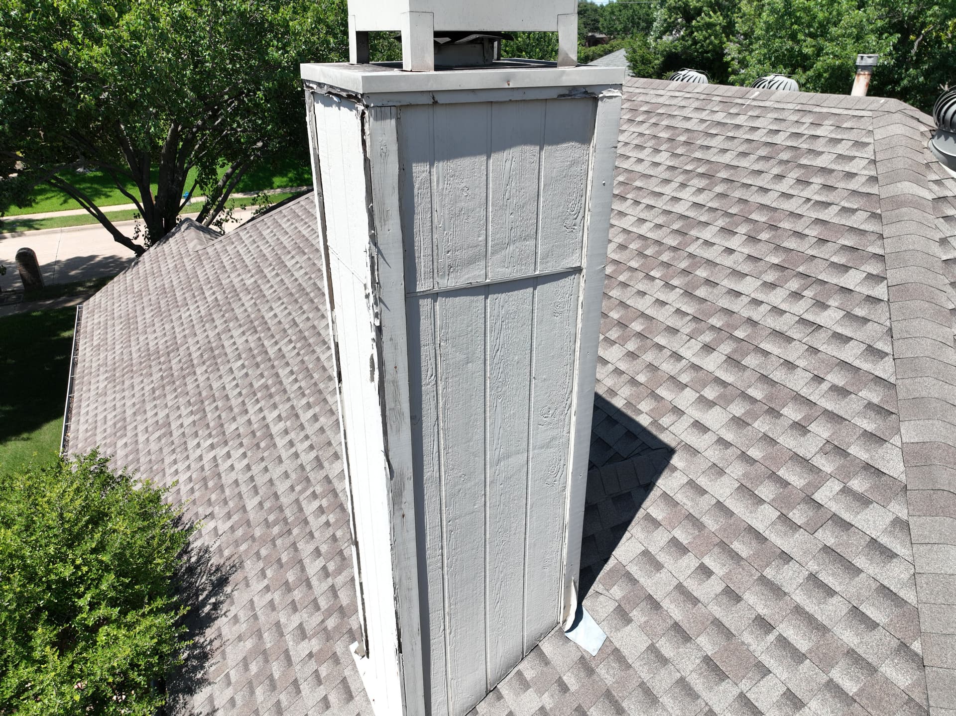 Gallery photos for Full Exterior Upgrade Underway for a Frisco Home: Image #3