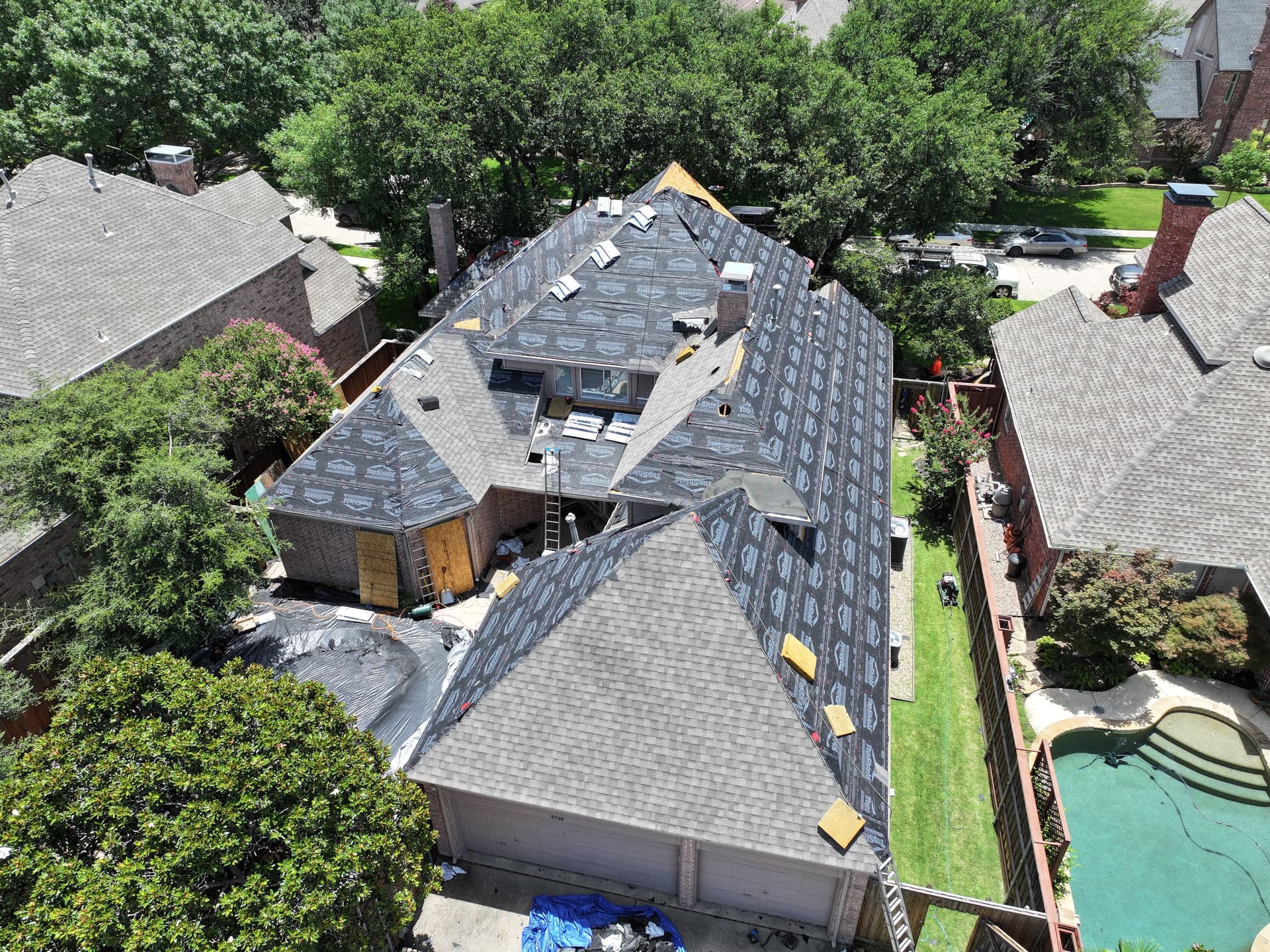 Gallery photos for Full Tear-Off Roof Replacement Done Right in Frisco TX: Image #5